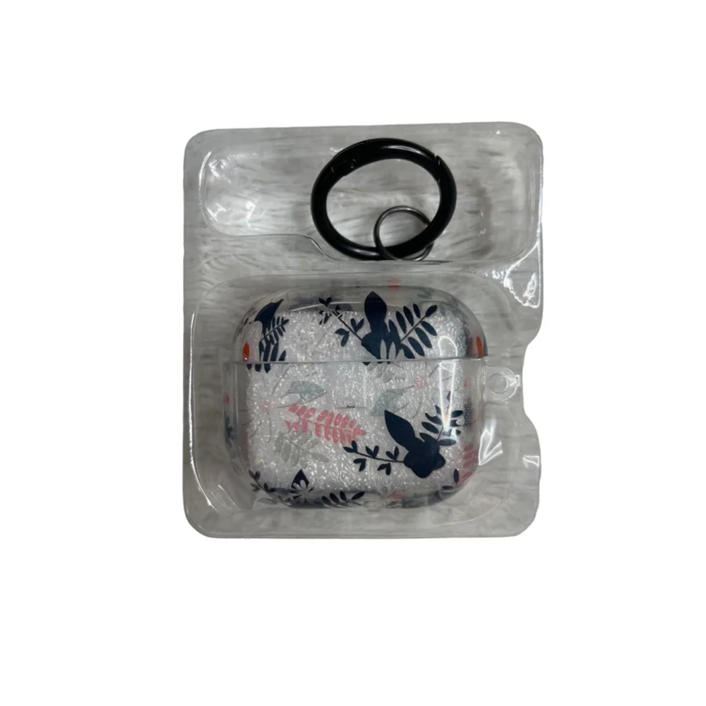 AirPods 4th Generation Series Premium Carry Protective Case Flowers